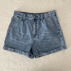 AE American Eagle Denim Mom Shorts Women’s Size 0